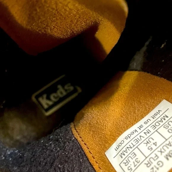 Keds leather suede lace up booties - Picture 6 of 14